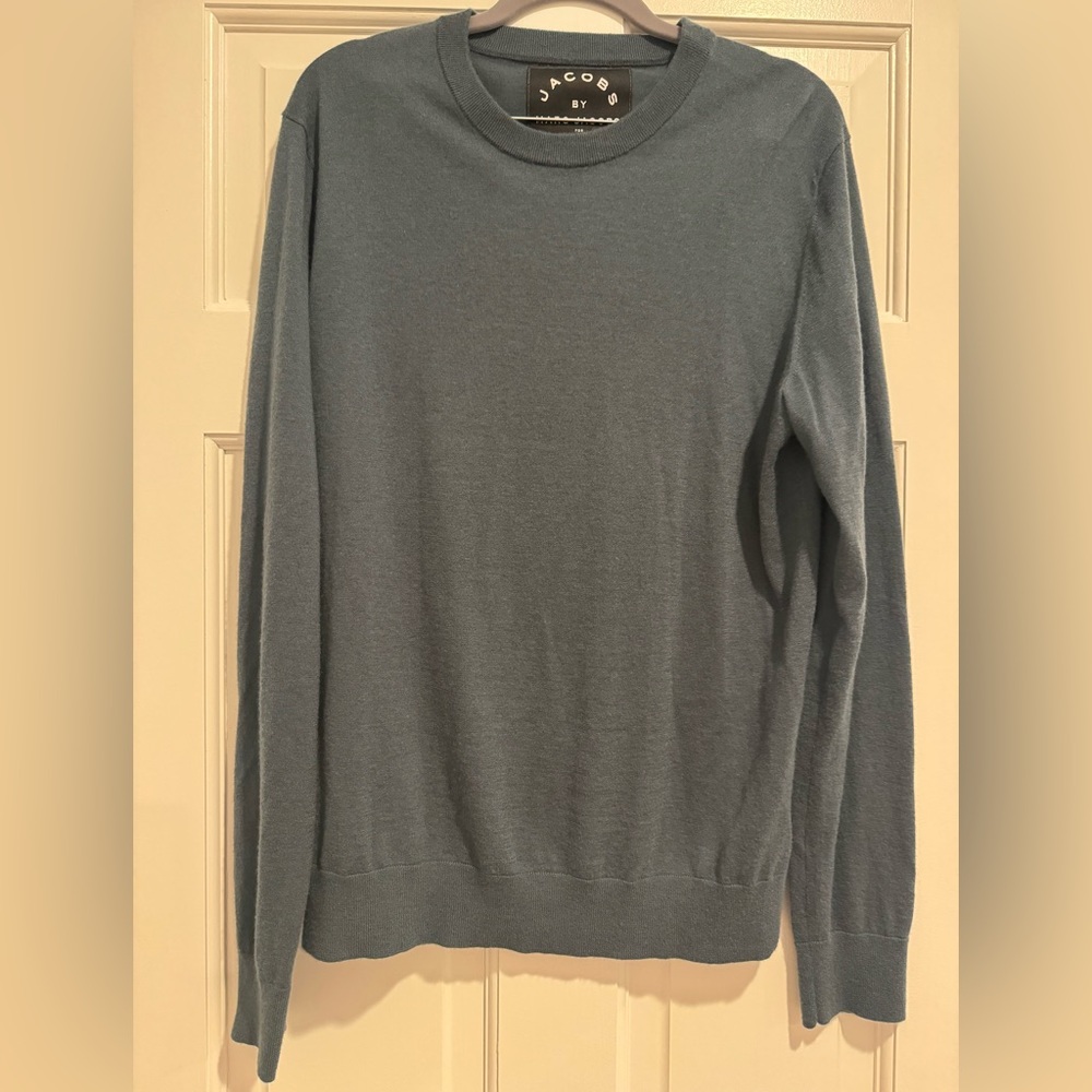 Marc by Marc Jacobs Men’s Cashmere Sweater, Large, Blue